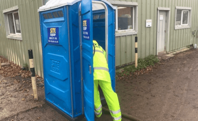 Site Waste Low Cost Chemical Toilet Servicing